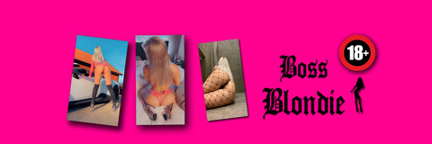 Header of bossblondie